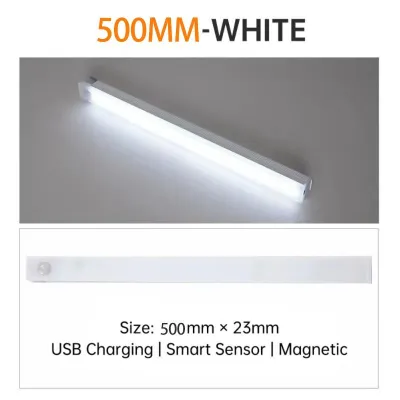 Cammuo LED Light Strip Motion Sensor Lights Wireless USB Rechargeable Led Night Light Closet Wardrobe Cabinet Lamp Wall Staircase Kitchen Decorative Lamp