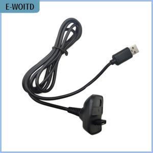【E-WOITD】 For XBOX 360 Wireless Controller Handle Connection Cable Accessory 1.5M USB Play Charging Charger Cable Cord