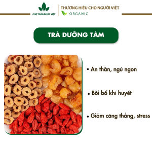 Set 10 gói trà ngũ hắc nguyên liệu đã được rang thơm hỗ trợ mọc tóc thanh lọc cơ thể - Chợ Thảo Dược Việt