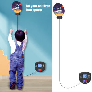 Kids Touch High Artifact Jump Counter Child Height Toucher High Jump Training Paste Count Sound Bounce Training Height Increase Jump Trainer educational toys