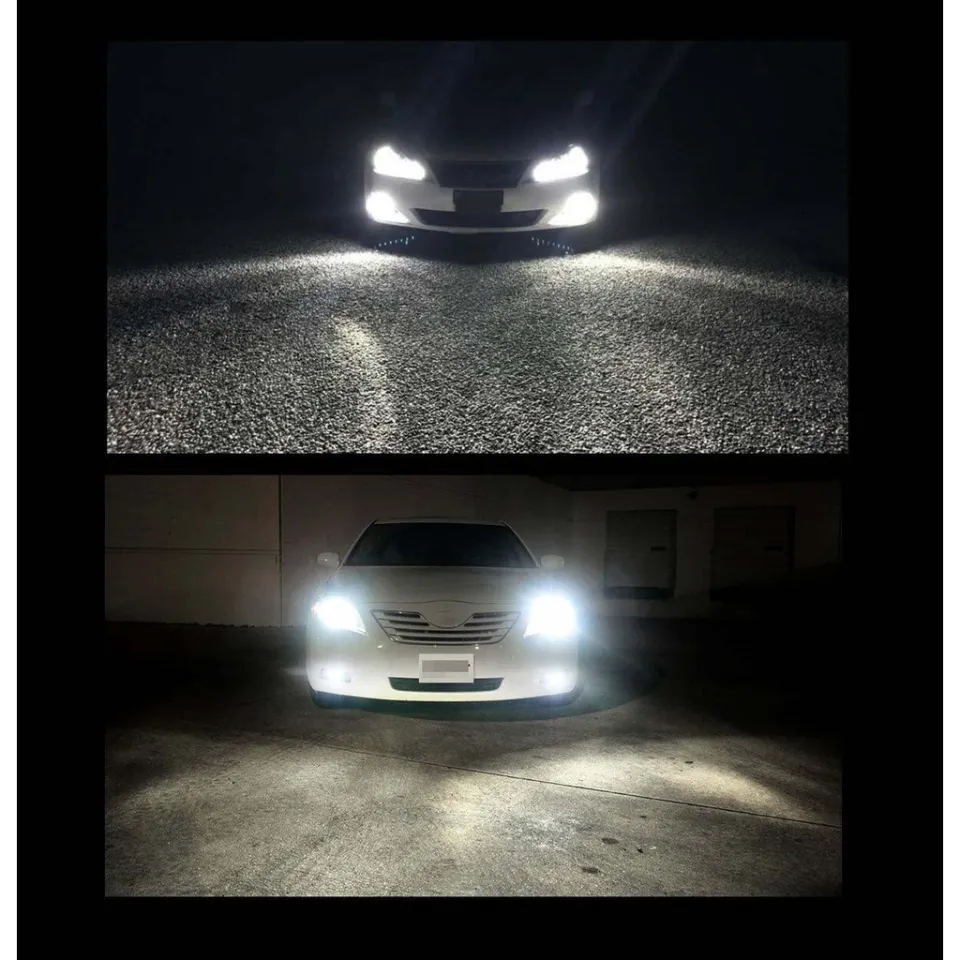 PHINLION H8 H11 LED Fog Light Bulb Or DRL, 3200 Lumens Super Bright 6000K Xenon White, Non - Foto 5