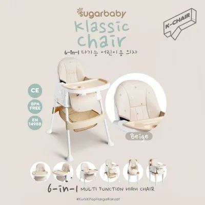 Sugar Baby My Chair - Booster & High Chair 6 Growing Stages