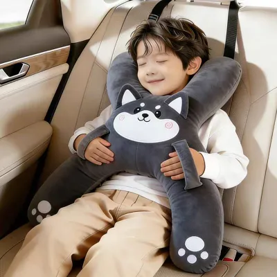 【COD】car pillow | car pillows for passenger| Car Neck Pillow for Kids | Ergonomic design skin-friendly and delicate fully filled.