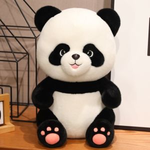 JOJO CASTLE   Cute Lovely Giant Panda Doll Plush Toy Stuffed Kawaii Paw Zoo Animal  25/30/40/50cm Sitting Panda Bear Plushie Peluche Boys Girls Birthday Present Gift For Kids Girls