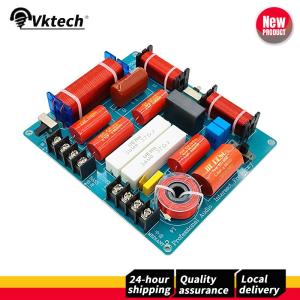 【Vktech】 Adjustable High Middle Low Sound Splitter 3 Way Speaker Divider
