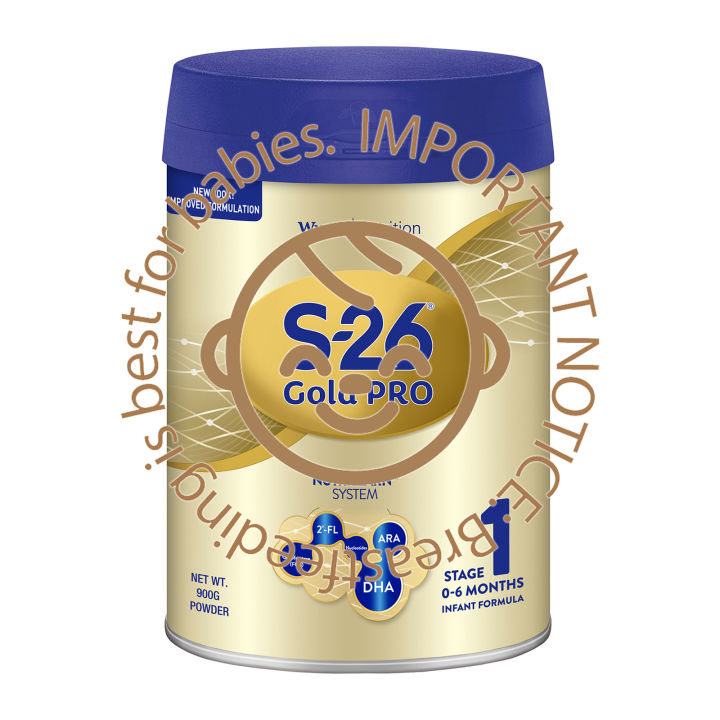 Wyeth Nutrition S-26 Gold Pro Stage Infant Formula 900G From