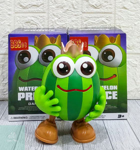 Mainan Anak Robot Semangka Dance Watermelon Prince Dancing Light & Music YL94