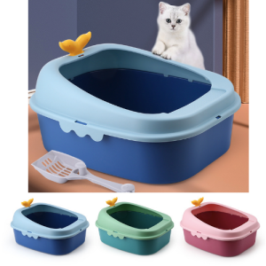 Pet Cat Little Box Toilet Tandas Kuching With Free Scoop