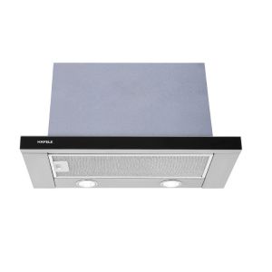 Máy Hút Mùi Âm Tủ Kính Đen Hafele HH-TG60E 539.81.073 - Ngang 60 cm - Công Suất 950 m3/h - Hàng Châu Âu - Điều khiển cảm ứng - 3 cấp độ hút - Khử mùi than hoạt tính - Lưới lọc nhôm dễ tháo rời - Hàng chính hãng