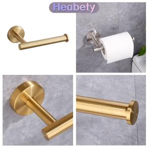 Heabety Giữ giấy vệ sinh phòng tắm nhà vệ sinh treo tường giữ cuộn giấy thép không gỉ bền phong cách hiện đại