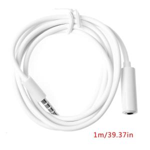 3.5mm Male to Female Extension Cable Compatible For phone for Smart Phone Earphone