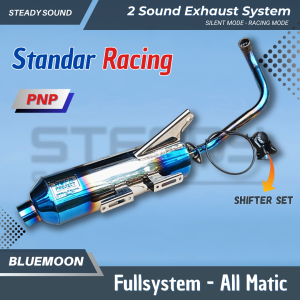 Knalpot Standar Racing 2 Suara Vario 125 Vario 150 NMAX AEROX PCX 150 BeaT Fi ESP Scoopy Kenalpot Standar Racing