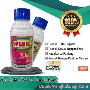 Insektisida Supemec 8EC 500ml Obat Hama Kutu Daun Thrips Ulat