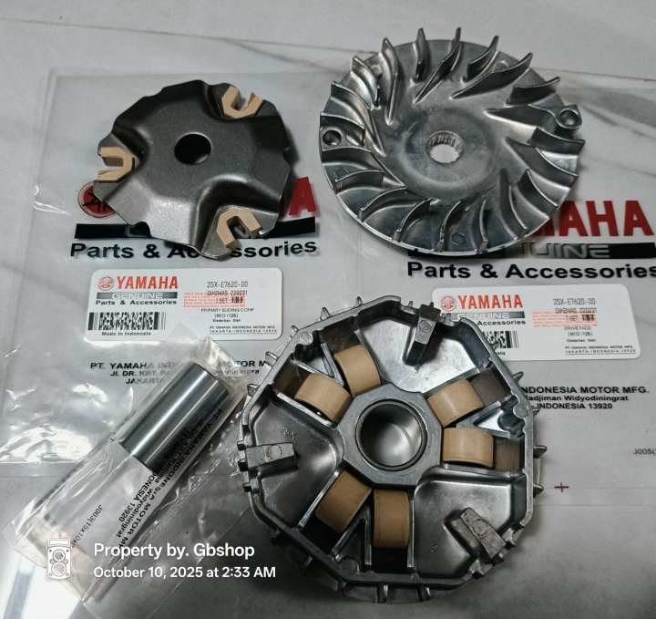 PULLEY%20SET%20M3%20MIO%20I%20125%20MIO%20SOUL%20I%20125%20YAMAHA%20GENUINE%20PARTS%202SX-E7620-00%20-%20Image%209