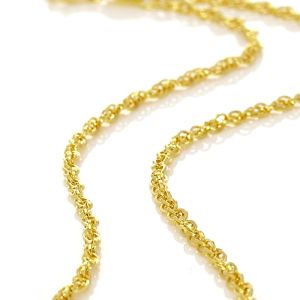 Chow Sang Sang 999.9 24K Pure Gold Price-by-Weight Gold Twisted Plain Chain Necklace 64425N