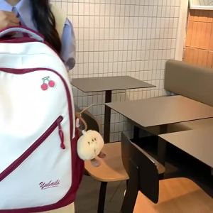 Fashionable Backpack for Middle School and College Students Cute and Simple Backpack ins Lightweight large-capacity travel bag