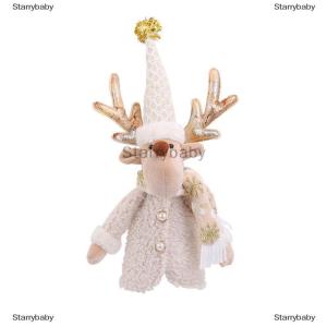 Star ฝาขวดไวน์คริสต์มาสสำหรับตกแต่งเทศกาลคริสต์มาสถุงของขวัญไวน์คริสต์มาสซานตาคลอสตุ๊กตาหิมะกวางเอลก์