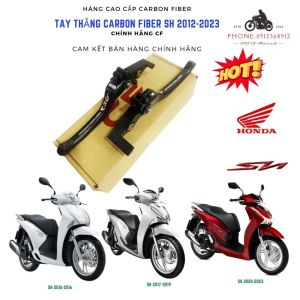 Tay thắng CRG Carbon Fiber SH việt nam 2012-2023 [ hàng xịn]