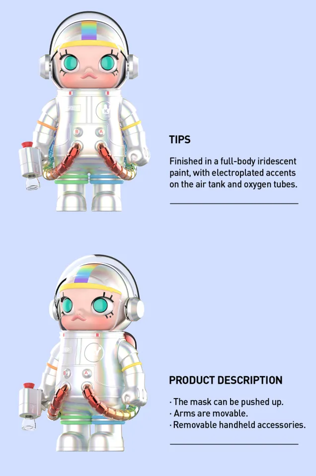 POP MART MEGA SPACE MOLLY 400% Rainbow 2.0 | Lazada Singapore