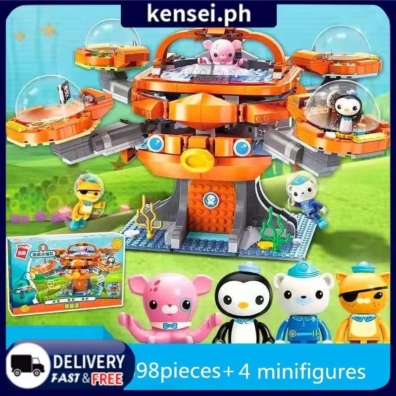 ENLIGHTEN Octonauts Octopus Playset Octopod Building Blocks kids