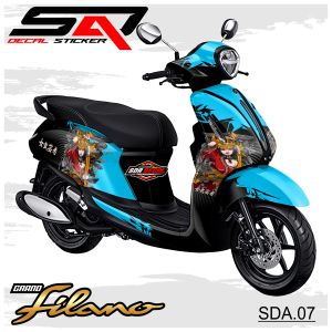 Decal Sticker FULL BODY GRAND FILANO Premium Racing Skotlet Variasi Yamaha SDA.07