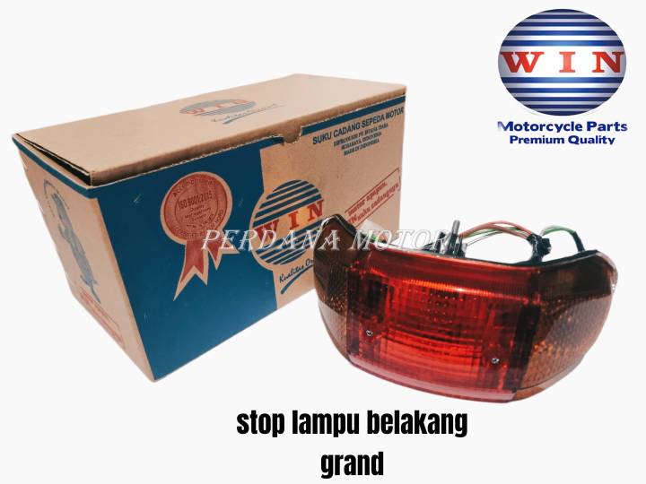 Lampu Stop Belakang Assy Stoplamp Lampu Rem Belakang Kumplit Honda Astrea grand Win