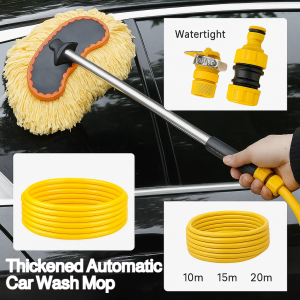Thickened Automatic Car Wash Mop Adjustable Telescopic Dusting Brush Not Hurt Car Brush Tool