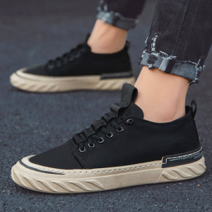 New Ice Silk Umbrella Fabric Mens Shoes for Summer Autumn Trendy Youth Comfortable Soft Durable