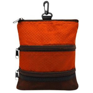 GUDAN Waterproof Golf Ball Bag Portable Three Layer Golf Accessory Bag Accessories Carrier Lightweight Golf Pouch Outdoor Golf