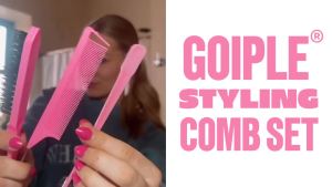 8 Pieces Hair Styling Comb Set Edge Control Teasing Brush Hair Comb for Edges & Back Brushing Combing Slicking for Women Double Sided Edge Comb for All Hair Styles