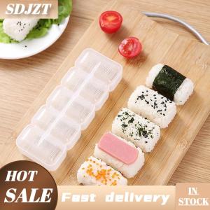SDJZT Gạo bóng Khuôn Sushi Khuôn Sushi khuôn gạo bóng không dính áp lực lưu trữ Hộp Ăn Trưa hộp bento công cụ tự làm nhà bếp