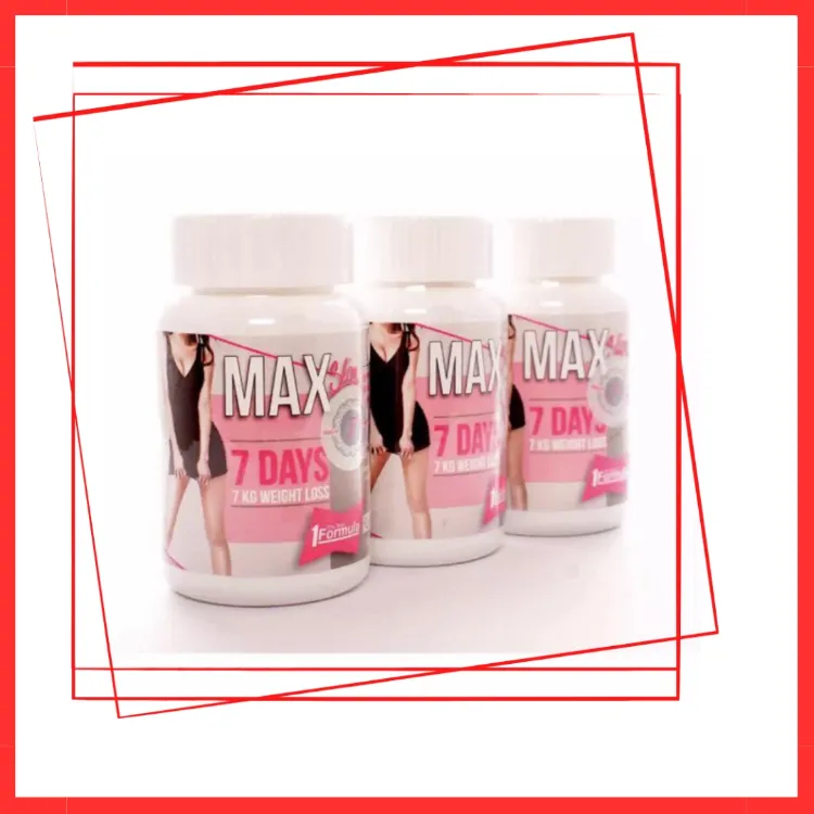 MAX Slimming 7 Days Weight Loss Supplements Fat Burn Formula 30