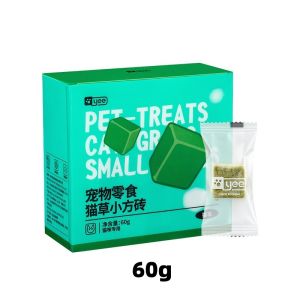 Yee Cat Snack Dry Freeze Cat Grass Cube Hairball Remover