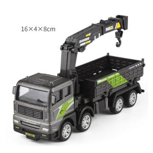 Oldlaiben Alloy Inertia Excavator Toy Construction Vehicle Model Friction Powered Digger Boy Gift Kereta Mainan