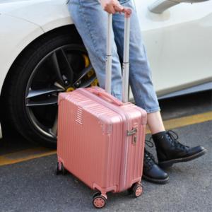 18-inch Korean-style Vintage Luggage Light Small Trolley Password Suitcase