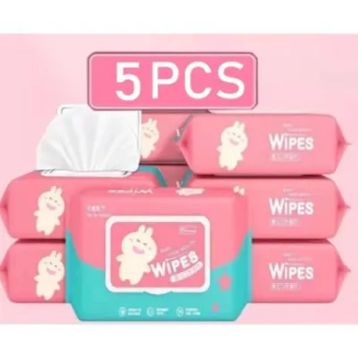 Organic Baby Wipes 80pcs 10 Packs 99% Water Hypoallergenic Wet Wipes For Baby Non-Alcohol-wet wipes