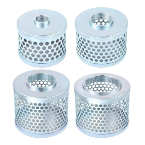 Carbon Plated Steel Suction Strainer With NPT Thread Suitable For Pump Protective Solids Reduction Water Systems