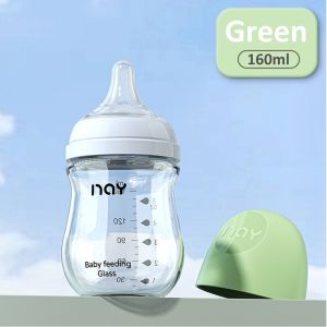 Mumystation Botol Susu Newborn Kaca Wide Neck Baby Bottle 0-6  Bulan Anti-kolik BPA Free