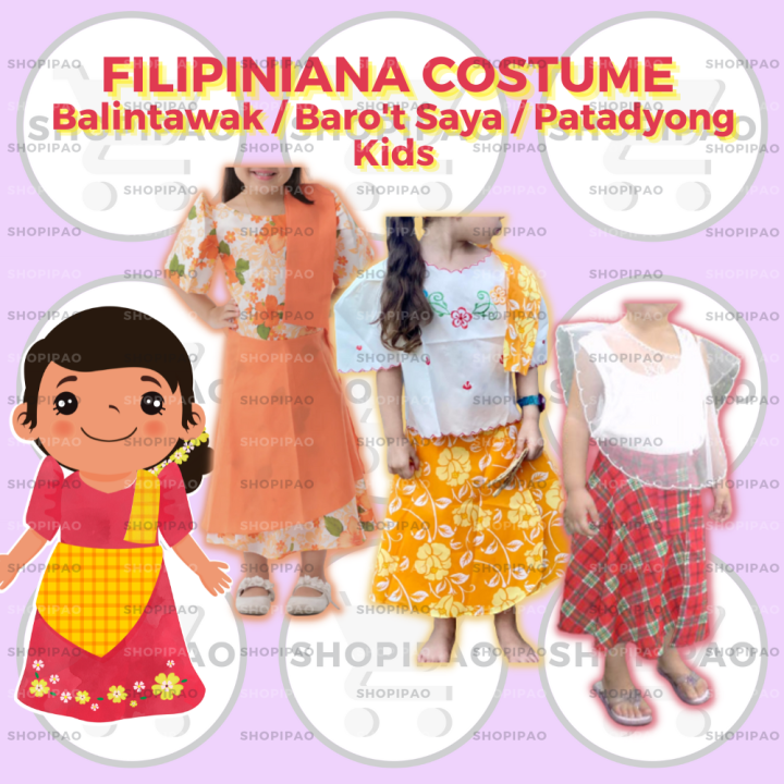 Patadyong costume best sale