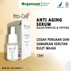 Anti Aging Serum FITO CELL Serum Wajah mencegah penuaan untuk kulit berkerut dan kusam - 15ml
