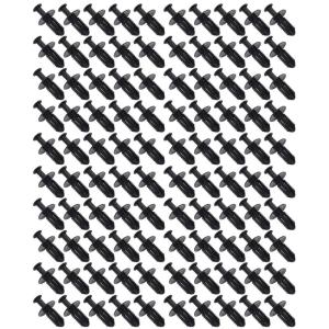 100pcs Mudguard Trim Clips Grille Rivet A1249900492 Auto Accessories for C Class Car Bumper Fastener Fixed Clamp