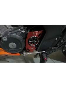 RSX150 RS150 V1 V2 V3 FRONT SPROCKET COVER ALLOY CNC HONDA RSX RS150R SPOCKET CAP CARBON CHAIN RANTAI ENGINE SWING ARM