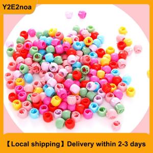 【Local shipping】 Lovely Beads Hairpin For Girls Candy Colors Plastic Mini Hair Clips Barrette