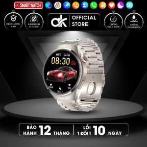 Đồng Hồ Thông Minh Cao Cấp G7 MAX Đa Chức Năng Gồm Nghe Gọi Nhắn Tin Thông Báo Đo Lường Sức Khỏe Đo Lường Vận Động Chống Nước Tuổi Thọ Pin Dài Trí Tuệ Nhân Tạo AI Mở Khóa Thông Minh NFC Kèm Dây Đeo Thể Thao / Dây Đeo Thép Smartwatch