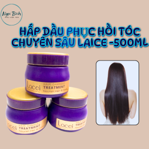 Hấp dầu phục hồi tóc chuyên sâu LAICE TÍM -500ML