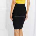 Rok Span Mini Rok Span Pendek Wanita Rok Kerja Wanita. 