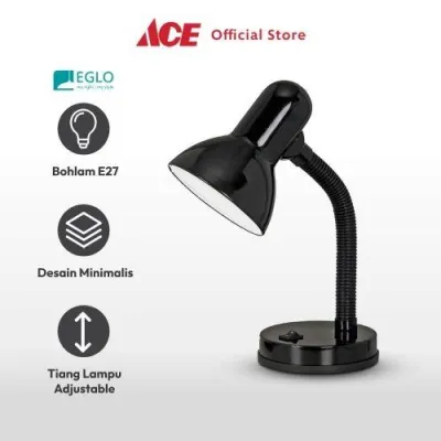 ACE - EGLO BASIC LAMPU MEJA - HITAM - CAHAYAMEGAH