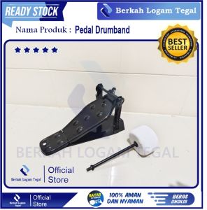 Pedal Drum single Percussion / Pedal Drumb band perkusi