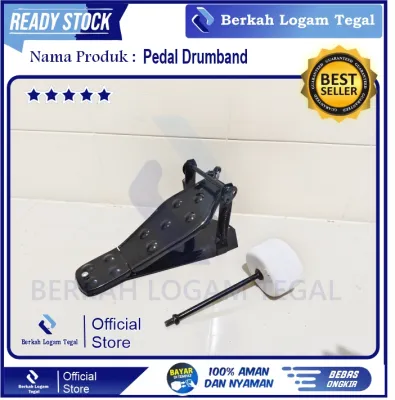 Pedal Drum single Percussion / Pedal Drumb band perkusi