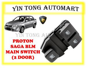 Saga BLM / Savvy 2 Buttons Main Driver Main Master Power Window Switch (OEM) - 1Pc